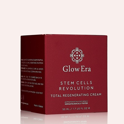 Κρέμα προσώπου Glow Era Stem Cells Revolution Total Regenerating Cream, 50ml